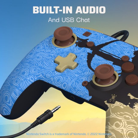 PDP Rematch Wired Controller Ancient Arrows Licensed Switch