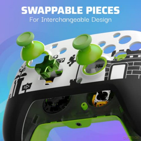 PDP Rematch Wired Controller Super Mario Retro Licensed Switch