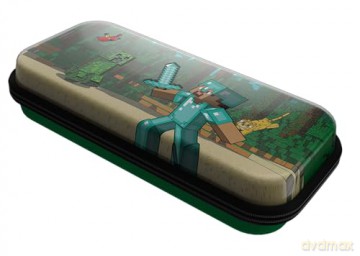 PDP Travel Case Plus GLOW - Minecraft Forest Battle