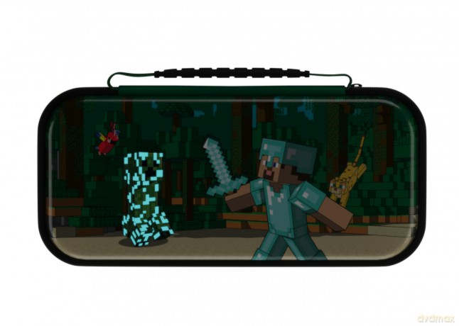 PDP Travel Case Plus GLOW - Minecraft Forest Battle