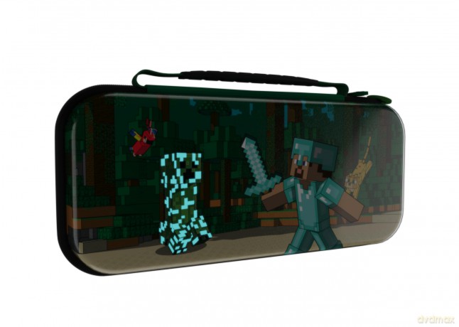 PDP Travel Case Plus GLOW - Minecraft Forest Battle