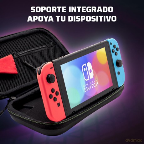 PDP Travel GLOW Case Grand Prix Peach Licensed Switch