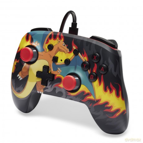 PowerA Enhanced Wired Controller - Charizard Firestorm (Nintendo Switch)