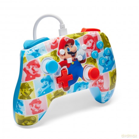 PowerA Enhanced Wired Controller - Mario Hero Reel (Nintendo Switch)