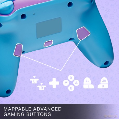 PowerA Enhanced Wireless Controller - Color Splash Heroes Nintendo Switch)