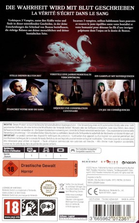 Vampire: The Masquerade - Swansong [GRA SWITCH]