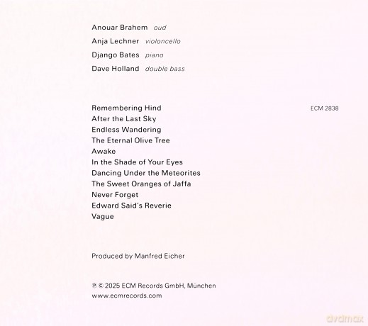 Anouar Brahem: After The Last Sky [CD]