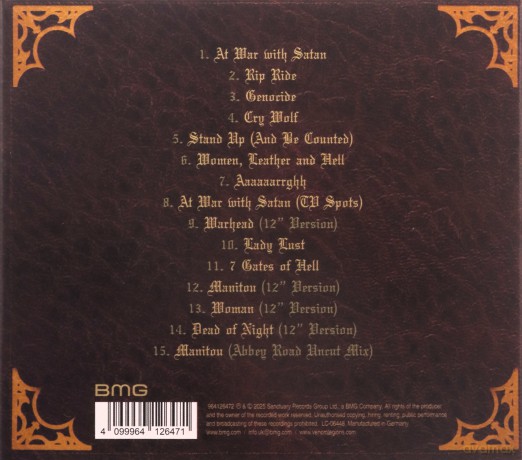 Venom: At War With Satan [CD]