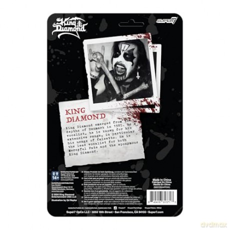 King Diamond Reaction Figures