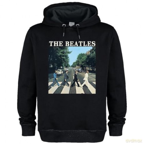 The Beatles Abbey Road Amplified Black Medium Hoodie Sweatshirt
