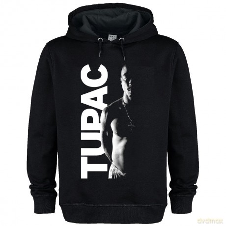 Tupac Shakur Amplified Black Large Hoodie Sweatshirt