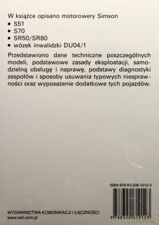 Jeżdżę motorowerem Simson WKŁ [KSIĄŻKA]