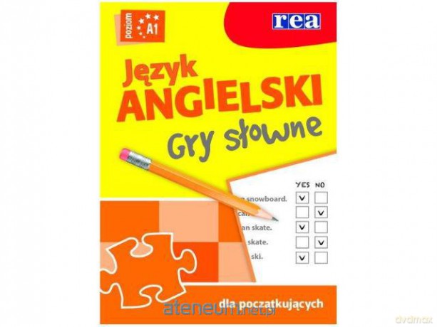 Język angielski - gry słowne (poziom A1) [KSIĄŻKA]