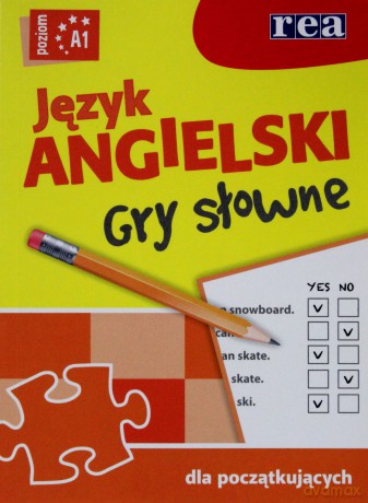 Język angielski - gry słowne (poziom A1) [KSIĄŻKA]