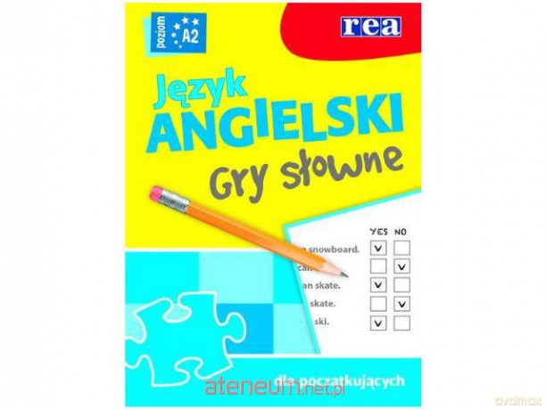 Język angielski - gry słowne (poziom A2) [KSIĄŻKA]