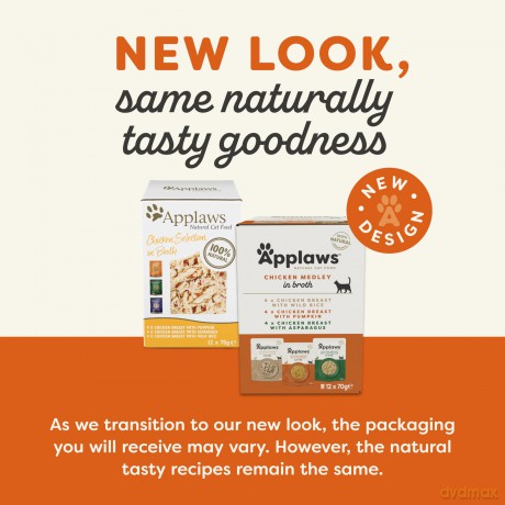 Applaws - Multipack Chicken Broth Medley - 12x70g
