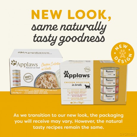 Applaws - Multipack Chicken Broth Selection - 24x70g