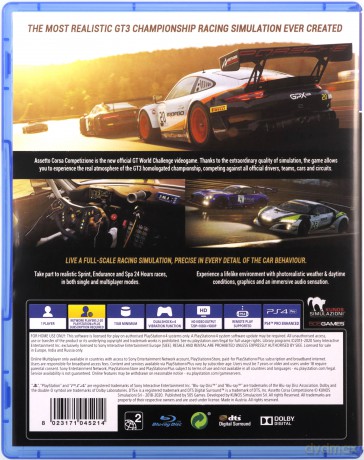 Assetto Corsa Competizione [GRA PS4]