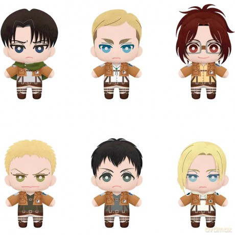 Attack On Titan - Tomonui Assort Series 2 Plush 15 cm [FIGURKA]