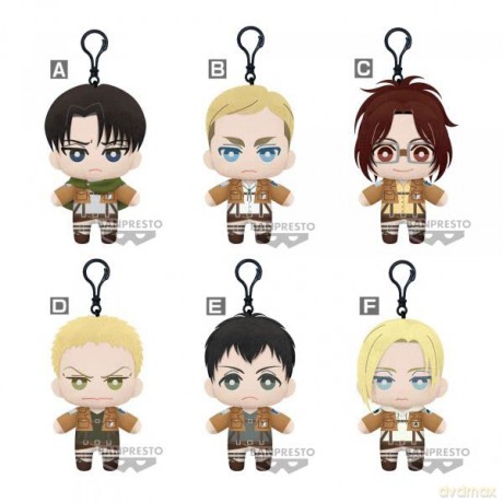 Attack On Titan - Tomonui Assort Series 2 Plush 15 cm [FIGURKA]