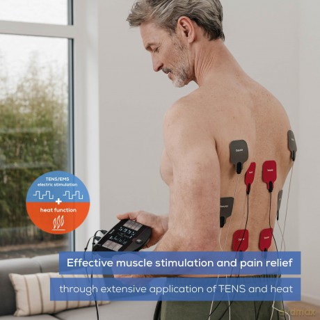 Beurer - EM 89 Digital TENS /EMS Device with Heat function - 5 Years Warranty