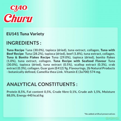 CHURU - Tuna Varieties 40St - (798.5160)