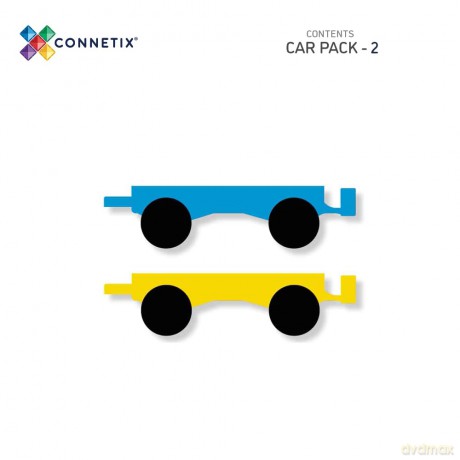Connetix - Rainbow Car Pack 2 Pieces - (CT-R-00002-CA)