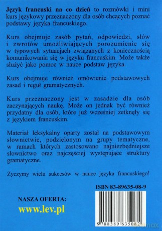 Język francuski na co dzień. Rozmówki polsko-franc [KSIĄŻKA]+[CD]
