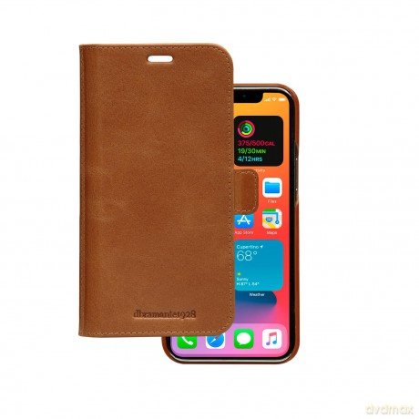 Etui z klapką Dbramante1928 - Lynge - iPhone 12/12 Pro 6.1 - Tan