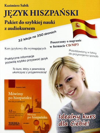 Język hiszpański. Pakiet do szybkiej nauki+ CD [KSIĄŻKA]
