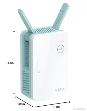 D-Link - EAGLE PRO AI AX1500 Mesh Range Extender