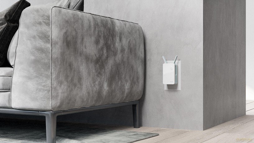 D-Link - EAGLE PRO AI AX1500 Mesh Range Extender