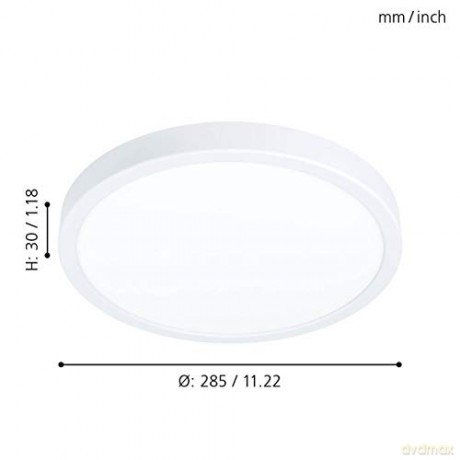 EGLO - FUEVA 5 CEILING - WHITE - 285 mm