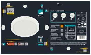 EGLO - FUEVA 5 CEILING - WHITE - 285 mm