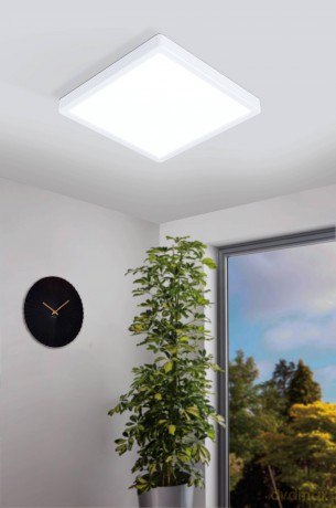 EGLO - Fueva-Z ceiling light white 28.5x28.5 - TW - Zigbee, Bluetooth