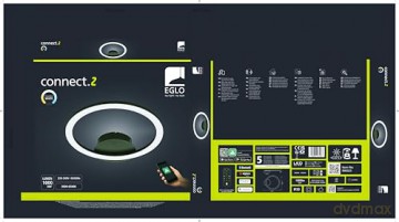 EGLO - Paranday-Z ceiling lamp circle black 34x30 - TW - Zigbee, Bluetooth