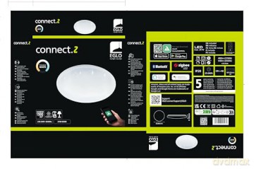 EGLO - Totari-Z ceiling lamp white with crystal effect 38 - TW - Zigbee, Bluetooth