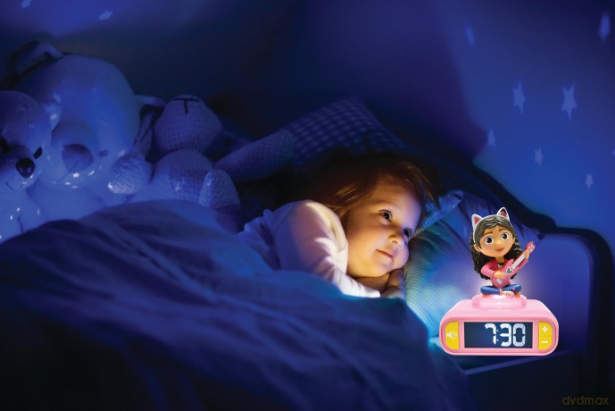 Gabby's Dollhouse - Alarm Clock with Night light and sounds (80114) [FIGURKA]