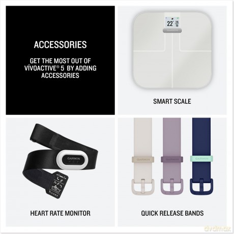 Garmin - vivoactive 5, GPS, WiFi, Orchid/Orchid Metallic