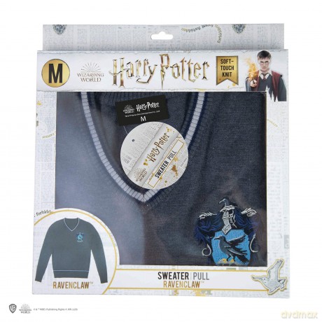 Harry Potter - Ravenclaw - Grey Knitted Sweater - Medium