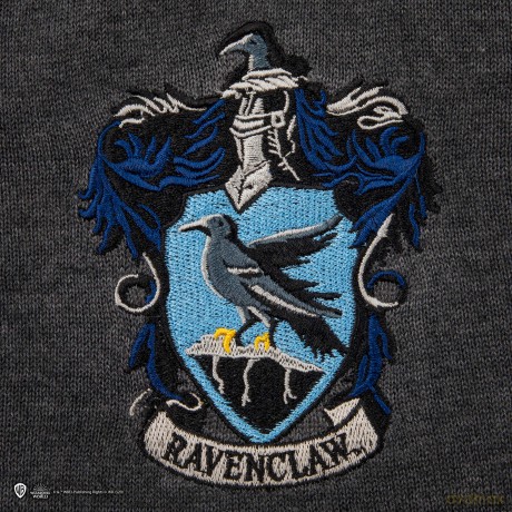 Harry Potter - Ravenclaw - Grey Knitted Sweater - Medium
