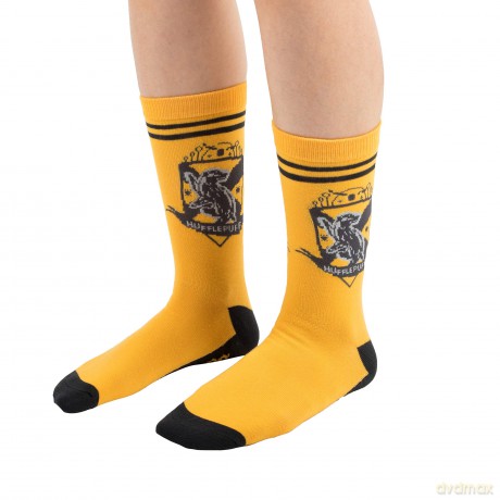 Harry Potter - Hufflepuff - 3 pary skarpet (EU 35-45)