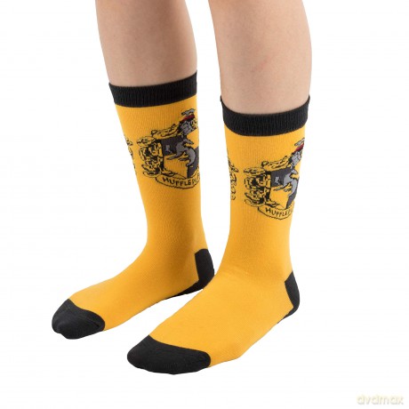 Harry Potter - Hufflepuff - 3 pary skarpet (EU 35-45)