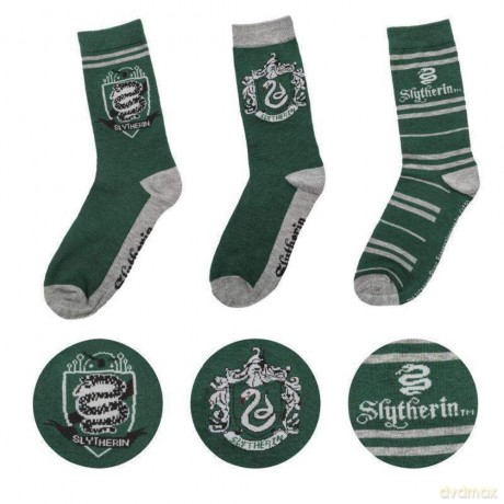 Harry Potter - Slytherin - 3 pairs of Socks
