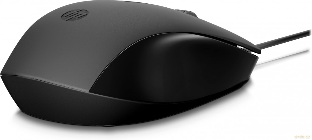 HP - 150 Wired Mouse, Black