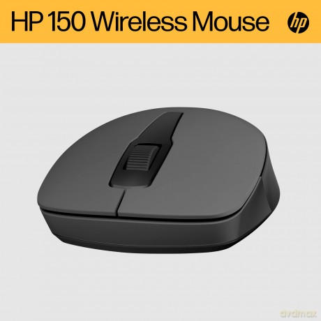 HP - 150 Wireless Mouse, Black