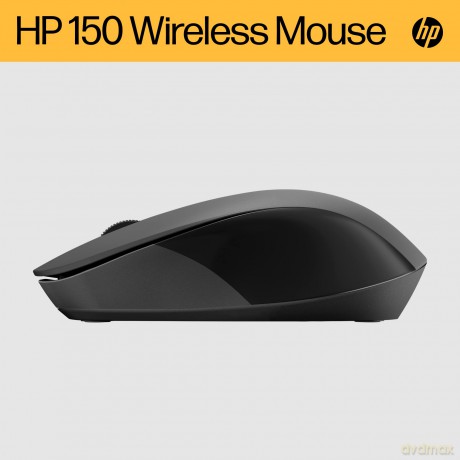 HP - 150 Wireless Mouse, Black