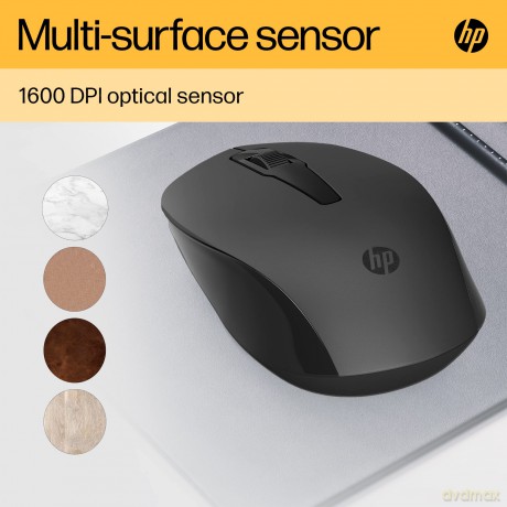 HP - 150 Wireless Mouse, Black