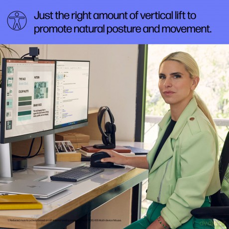 HP - 920 Ergonomic Vertical Wireless Mouse