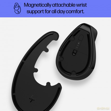 HP - 920 Ergonomic Vertical Wireless Mouse